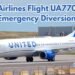 United Airlines Flight UA770 Makes Emergency Diversion