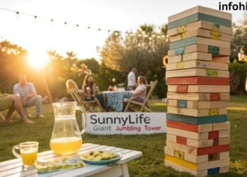 Sunnylife Giant Jumbling Tower