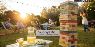Sunnylife Giant Jumbling Tower