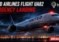 United Airlines Flight UA82 Emergency