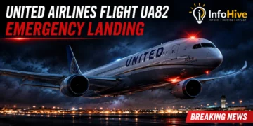 United Airlines Flight UA82 Emergency