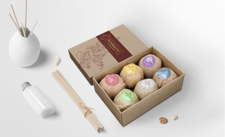Custom Bath Bomb Boxes